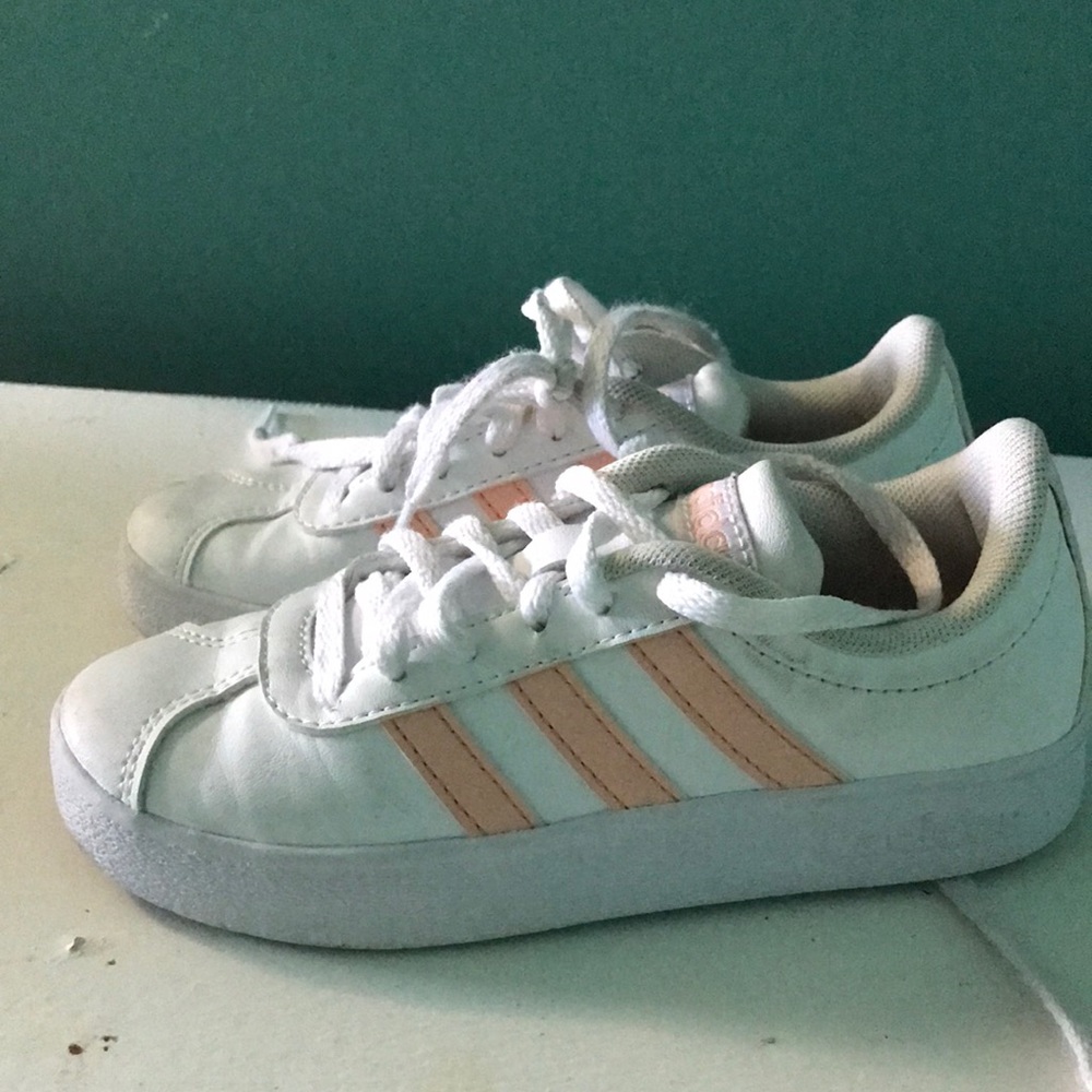 Adidas toddler girl sneakers!